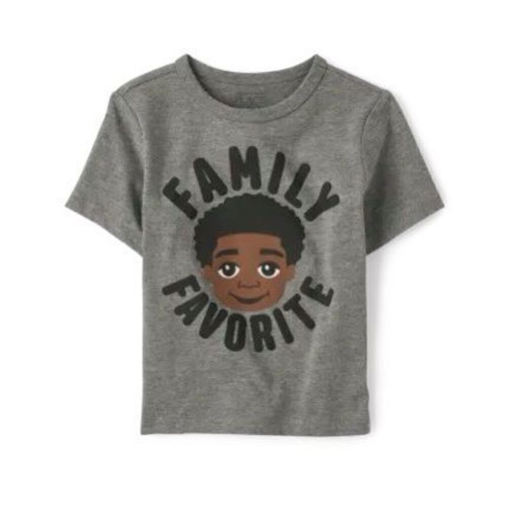 The Children’s Place Toddler Boy’s FAMILY FAVORITE Short Sleeve Graphic Tee 2T